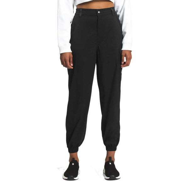 Women's The North Face Karakash Cargo Pants Size 6 Regular Relaxed Fit Black NEW - Picture 1 of 5